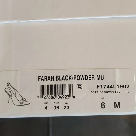 Diane Von Furstenberg Slingback Heels Sz 6 - Picture 10 of 10